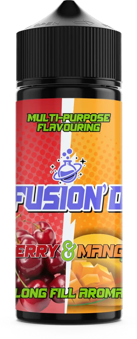 Fusion'D Cherry & Mango 120 ml bottle